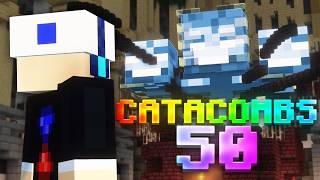 How I got Catacombs 50 on Ironman Hypixel Skyblock IRONMAN [upl. by Darrey756]