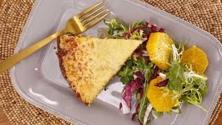 PotatoCrust Quiche Lorraine [upl. by Zerat]