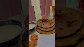 Patta gobhi ka paratha 🫓 esay and tasty breakfast 🤤shorts food easyrecipe tastyfood breaking [upl. by Uttica]