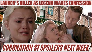 Coronation Street Legend Confesses to Murder in Shocking Spoilers  Coronation Street Spoilers [upl. by Sivram661]