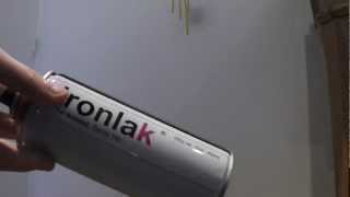 Review Spray Can IRONLAK Animal ink Test Fat Cap [upl. by Ashbey465]