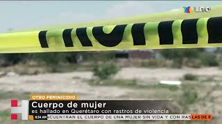 Otro feminicidio ahora en Querétaro [upl. by Ettelorahc]