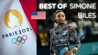 Simone Biles Historic Triple Flip and Team USAs Olympic Highlights  simonebiles olympics2024 [upl. by Nygem]