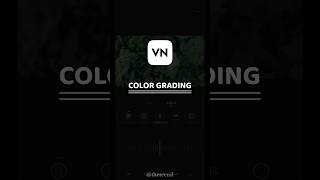 Color Grading with Effect in VN  Tutorial shorts [upl. by Azila]