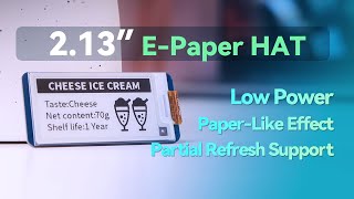 Epaper display price tags shelf labels low power [upl. by Yssenhguahs]