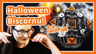 How To Make A Biscornu Tutorial amp FREE Halloween Biscornu Pattern [upl. by Walt]