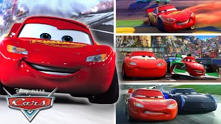 Lightning McQueens Most Competitive Moments  Pixar Cars [upl. by Notlrac472]