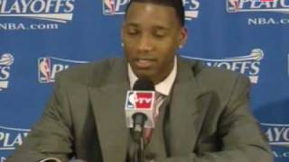 Tmac asks about Deron Williams name [upl. by Adnak]