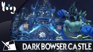 Mario Kart 8 Texture Edit  Dark Bowser Castle [upl. by Templa]