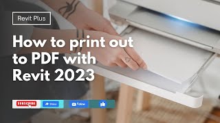 How to print out in an A1 sheet in PDF from Revit 2023 [upl. by Nevarc]