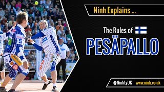 The Rules of Pesäpallo Finnish Baseball  EXPLAINED [upl. by O'Toole]