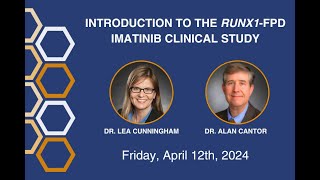 Introduction to the RUNX1FPD imatinib Clinical Study [upl. by Taub]