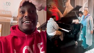 Tyrese Amazed Watching Warryn amp Erica Campbell Sing With Daughter At His Mansion 🗣 [upl. by Eudoca951]