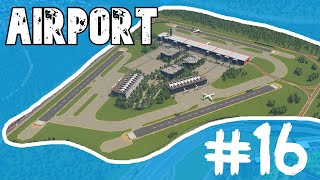 Building a Beautiful Airport Without the Airports DLC in Cities Skylines  Crystal Harbor 16 [upl. by Abekam]