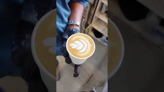 coffeeart lattesimple tuleepbaristacoffeedecoration  please like comment subscribe ♥️♥️👍🔔🔔👍💟 [upl. by Sande560]