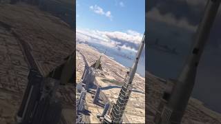 Rafale Flies Vertical Up The Burj Khalifa [upl. by Atiuqcaj911]