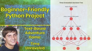 Simple Python Project  TextBased Adventure Game [upl. by Justicz]