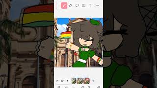 BOLIVIA SANTA CRUZ ❤️💛💚 music art emojicat drawing robloxhumor countryballs [upl. by Wagner]