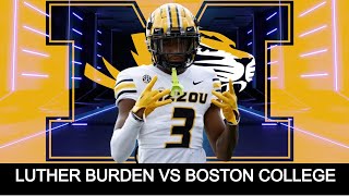 Luther Burden vs Boston College  2025 NFL Draft Film [upl. by Abraham]