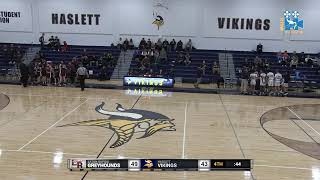 Haslett Varsity Boys Basketball vs Eaton Rapids  Dec 19 2023 [upl. by Niledam]