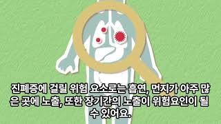 먼지 조심 진폐증Pneumoconiosis [upl. by Aissela]