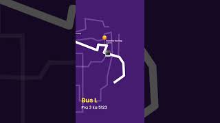 FREE SHUTTLE BUS SERVICE  Bus L   SRV EKAADESHMAA TOUR [upl. by Yrrum]