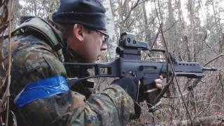 Airsoft Action in Germany [upl. by Aneeles]