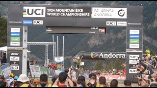 XCO ELITE MTB WORLD CHAMPIONSHIP ANDORRA 2024 [upl. by Siri108]