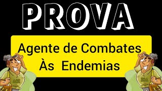 Resolvendo questões de PROVA Agente de Combates as Endemias 2024  Conhecimentos específicos ACE [upl. by Salkin]