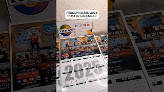 POSTER CALENDAR 2025 Contact us on facebook IVEM Digital Printing Services for inquiries [upl. by Lebaron]