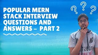 MERN Stack Interview questions part 2 What is virtual DOM in reactjs [upl. by Tannie]