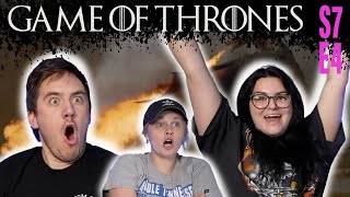 Game of Thrones  S7 E4  quotThe Spoils of Warquot  REACTION [upl. by Aimik33]