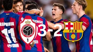 HIGHLIGHTS  Barcelona vs Royal Antwerp 23  All Goals [upl. by Jarvey]