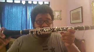 Demonstrating my Wurlitzer Oehler Clarinet with Rose 24 of the 40 [upl. by Anekahs]