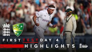 Broad Sets Up Dramatic Last Day  Highlights  England v Australia Day 4  LV Insurance Test 2023 [upl. by Narf]