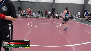 High School Women 132 Aleksi Donahue Washington Vs Melissa Fryer Canada [upl. by Harelda]