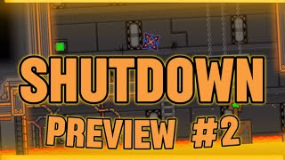 Shutdown Preview 2  Geometry Dash 22 x FE2  by me [upl. by Haraj257]