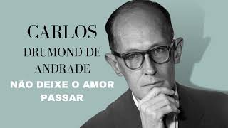 Não deixe o amor passar I Poema de Carlos Drumond de Andrade [upl. by Analim]