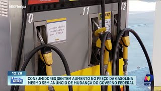 Alerta para motoristas combustível sofre aumento sem anúncio oficial do Governo Federal [upl. by Elum]