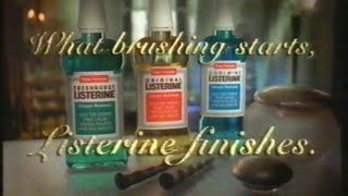 Listerine advert with Keith Allen  Broadcast 27th June 1997 Channel 4 UK [upl. by Brenton]