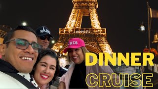 PARIS 🇫🇷 Dinner Cruise  WORTH IT ⚠️ Honest reviews [upl. by Sev]