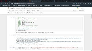 Jupyter Notebook on PyCharm venv Community Edition 2019  Python [upl. by Sinne8]