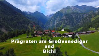 Prägraten am Großvenediger and Bichl from a drone [upl. by Caasi981]