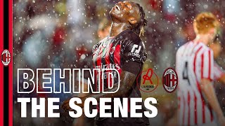 Behind The Scenes  LR Vicenza v AC Milan [upl. by Lesirg709]