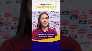 GRETA ESPINOZA explica su apodo de quotLa DAMA DE HIERROquot  CAMPEONAS  Canela Deportes [upl. by Maximilianus748]