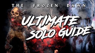 SOLO GUIDE THE FROZEN DAWN EASTER EGG amp ALL WONDER WEAPONS amp ALL LOCATIONS COD WW2 ZOMBIES [upl. by Erlond]