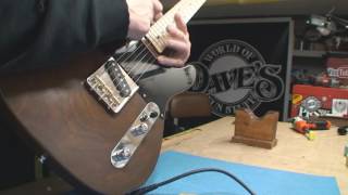 Warmoth Telecaster Build Gets a Setup I Dont Trust Anybody [upl. by Edme]