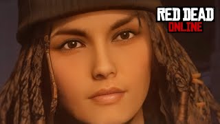 Red Dead Online Female Character Creation  the heritage 3 as pretty as possible [upl. by Reeva650]