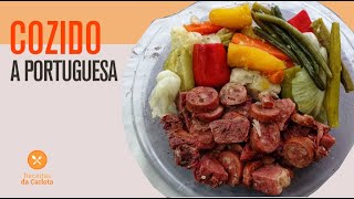 COZIDO À PORTUGUESA  COMO FAZER COZIDO DE CARNE COM LEGUMES [upl. by Maximo365]