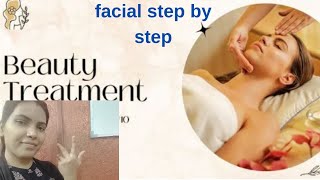 facial stepfacialforglowingskin facialmask facial takenickfacialtyperight process of facial [upl. by Doss309]